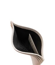 BRACCIALINI BASIC Tarjetero de cuero blanco - Carteras Mujer - 3