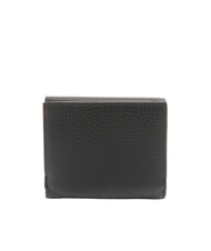 BRACCIALINI BASIC Cartera compacta de cuero negro - Carteras Mujer - 3