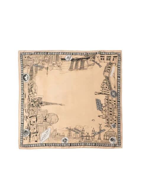 WORLD Bufanda con estampado integral multi - Bufandas