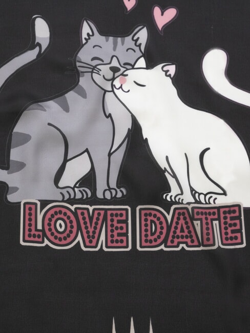 LOVE DATE Bufanda con estampado integral multi - Bufandas