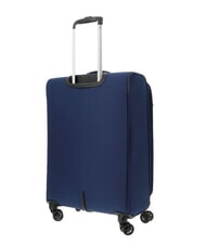 AMERICAN TOURISTER BLAZING RIDE Juego de 3 maletas con ruedas + bolsa de viaje + 2 mochilas + 2 neceseres azul marino/naranja - Set Trolley - 5