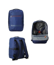 AMERICAN TOURISTER BLAZING RIDE Juego de 3 maletas con ruedas + bolsa de viaje + 2 mochilas + 2 neceseres azul marino/naranja - Set Trolley - 6
