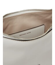 MICHAEL KORS KYLA Bolso bandolera de piel, con correa para el hombro blanco &oacute;ptico - Bolsos Mujer - 4