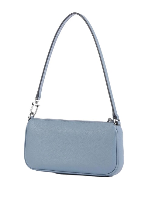 ZOEY Mini bolso de hombro, de piel chambray - Bolsos Mujer