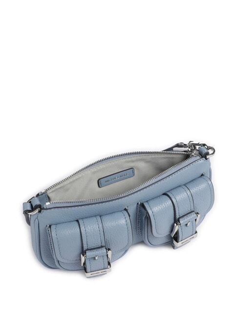 ZOEY Mini bolso de hombro, de piel chambray - Bolsos Mujer