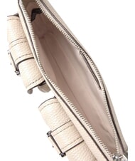 MICHAEL KORS ZOEY Mini bolso de hombro, de piel arena clara - Bolsos Mujer - 4