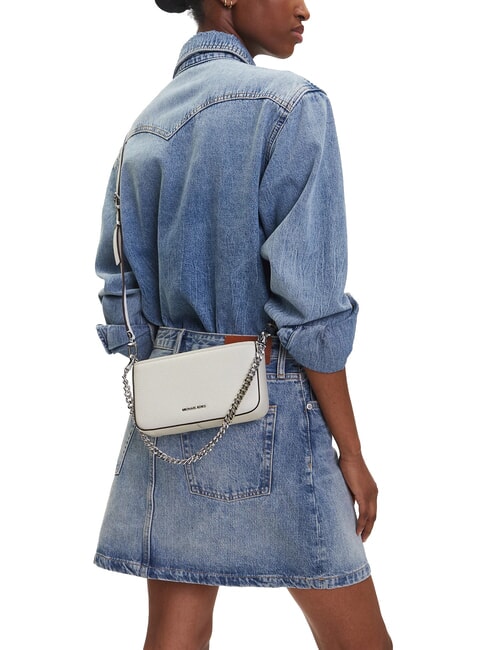 BRYANT Mini bolso de hombro con correa para el hombro blanco &oacute;ptico - Bolsos Mujer