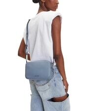 MICHAEL KORS BRYANT Mini bolso de hombro, de piel chambray - Bolsos Mujer - 5