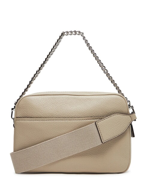 BRYANT Mini bolso de hombro, de piel arena clara - Bolsos Mujer