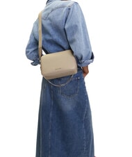 MICHAEL KORS BRYANT Mini bolso de hombro, de piel arena clara - Bolsos Mujer - 5