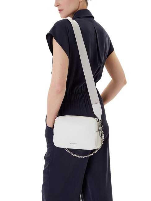 BRYANT Mini bolso de hombro, de piel blanco &oacute;ptico - Bolsos Mujer