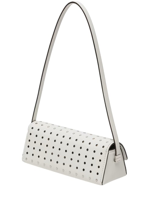 LUDLOW Mini bolso de hombro, de piel blanco &oacute;ptico - Bolsos Mujer