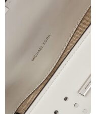 MICHAEL KORS LUDLOW Mini bolso de hombro, de piel blanco &oacute;ptico - Bolsos Mujer - 3