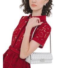 MICHAEL KORS LUDLOW Mini bolso de hombro, de piel blanco &oacute;ptico - Bolsos Mujer - 4