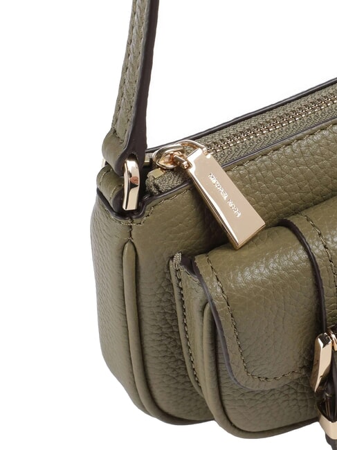 ZOEY Bolso de hombro, de piel safari verde - Bolsos Mujer
