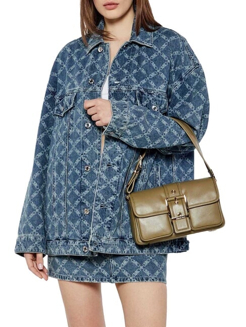 COLBY Bolso de hombro, de piel safari verde - Bolsos Mujer