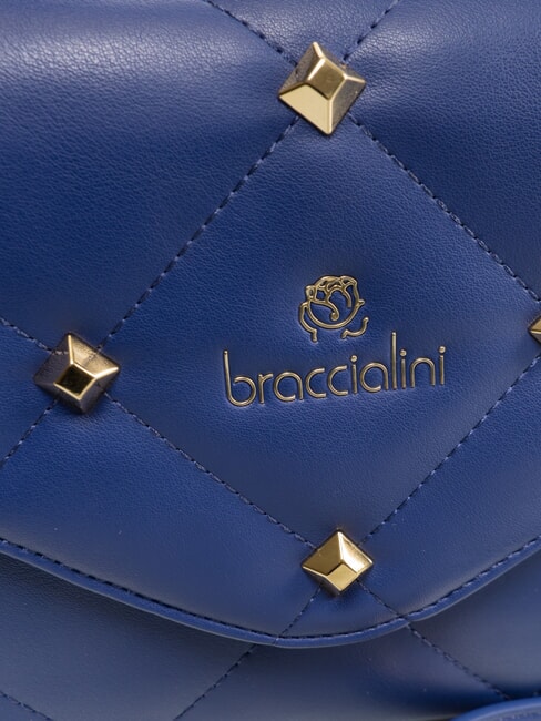 QUILT Bolso con correa para el hombro azul - Bolsos Mujer