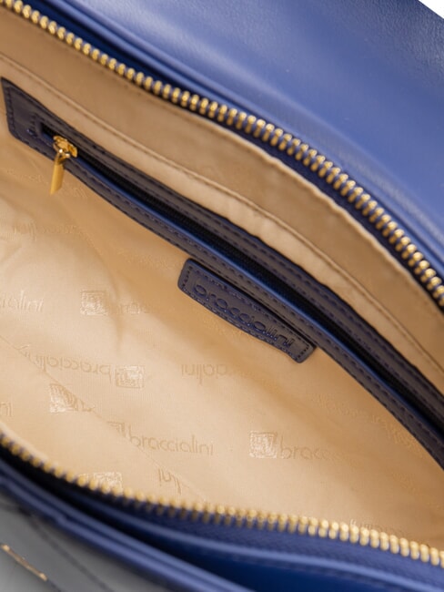 QUILT Bolso con correa para el hombro azul - Bolsos Mujer