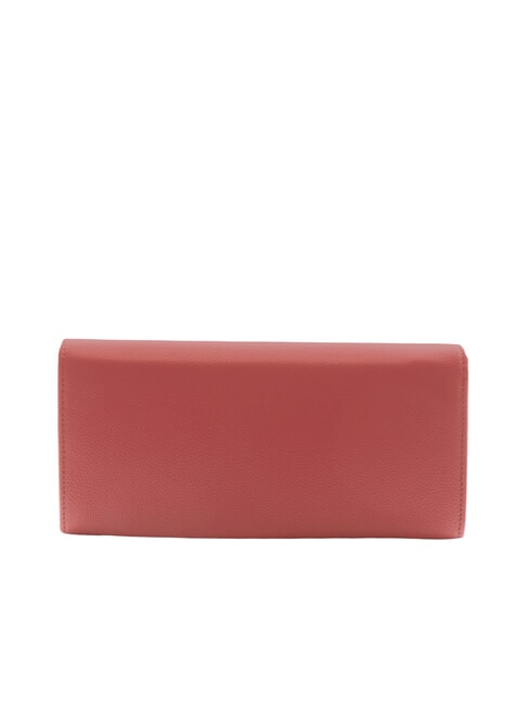 BASIC Cartera continental de piel rojo - Carteras Mujer