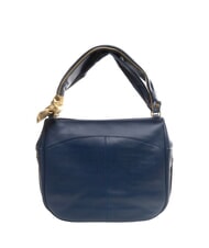 BRACCIALINI GRETA Bolso de hombro de piel azul - Bolsos Mujer - 4