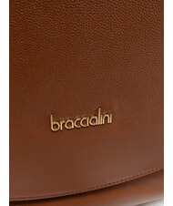 BRACCIALINI GRETA Bolso de piel con bandolera marrón - Bolsos Mujer - 3