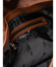 BRACCIALINI GRETA Bolso de piel con bandolera marrón - Bolsos Mujer - 5