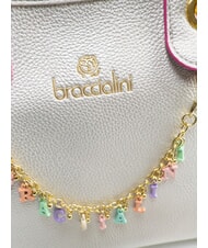 BRACCIALINI BETH Bolso mediano con bolsa extraíble plata - Bolsos Mujer - 4