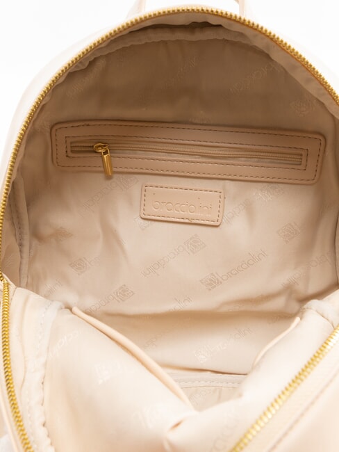 ICONS Mochila redonda beige - Bolsos Mujer
