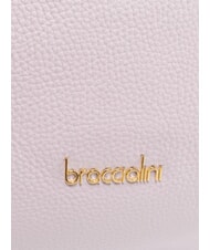 BRACCIALINI NORA bolso de cuero martillado lila - Bolsos Mujer - 3