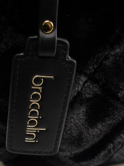 ICONS Bolsa de baúl negro - Bolsos Mujer