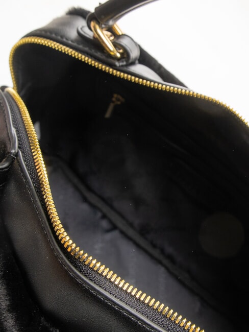 ICONS Bolsa de baúl negro - Bolsos Mujer