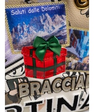 BRACCIALINI CARTOLINE CORTINA Bolso con correa para el hombro multi - Bolsos Mujer - 4