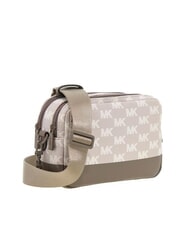 MICHAEL KORS BRYANT Bolso de hombro con inserto brillante y logotipo - Bolsos Mujer