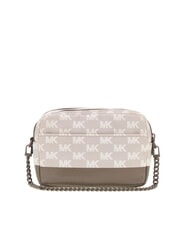 MICHAEL KORS BRYANT Bolso de hombro con inserto brillante y logotipo abedul - Bolsos Mujer - 3