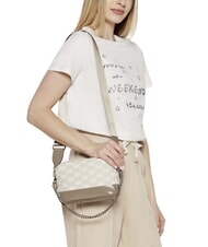 MICHAEL KORS BRYANT Bolso de hombro con inserto brillante y logotipo abedul - Bolsos Mujer - 5