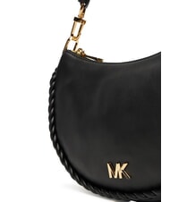 MICHAEL KORS KYLA Bolso bandolera de piel con correa para el hombro negro - Bolsos Mujer - 4