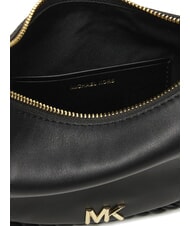 MICHAEL KORS KYLA Bolso bandolera de piel con correa para el hombro negro - Bolsos Mujer - 5