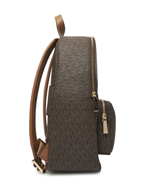 TANNER Mochila con estampado integral del logo brn/bellota - Bolsos Mujer