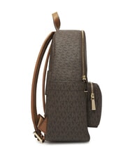 MICHAEL KORS TANNER Mochila con estampado integral del logo brn/bellota - Bolsos Mujer - 3