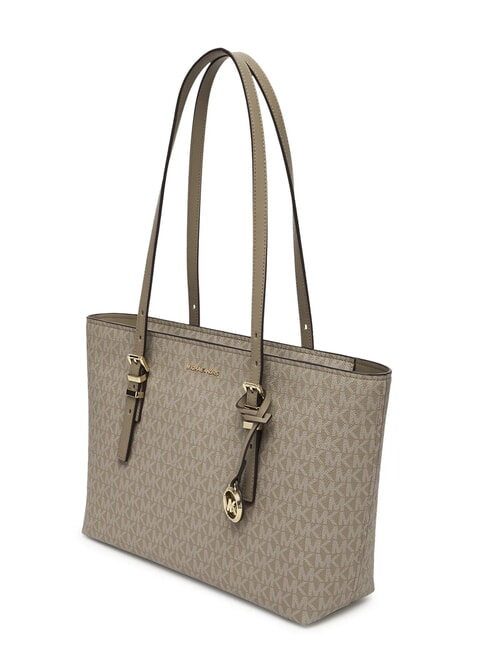 QUINN Bolsa de compras con estampado integral del logotipo abedul - Bolsos Mujer