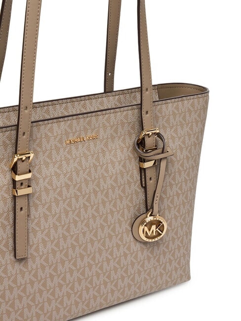 QUINN Bolsa de compras con estampado integral del logotipo abedul - Bolsos Mujer