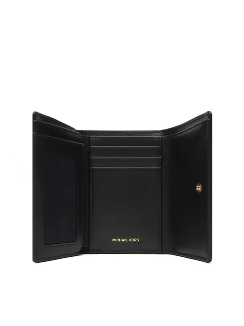 BRYANT Cartera mediana de cuero negro - Carteras Mujer