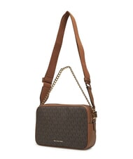 MICHAEL KORS BRYANT Bolso de hombro con estampado integral del logo - Bolsos Mujer