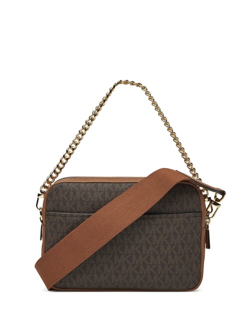 BRYANT Bolso de hombro con estampado integral del logo brn/bellota - Bolsos Mujer