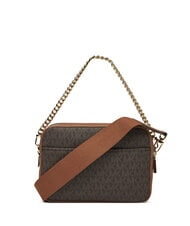 MICHAEL KORS BRYANT Bolso de hombro con estampado integral del logo brn/bellota - Bolsos Mujer - 3