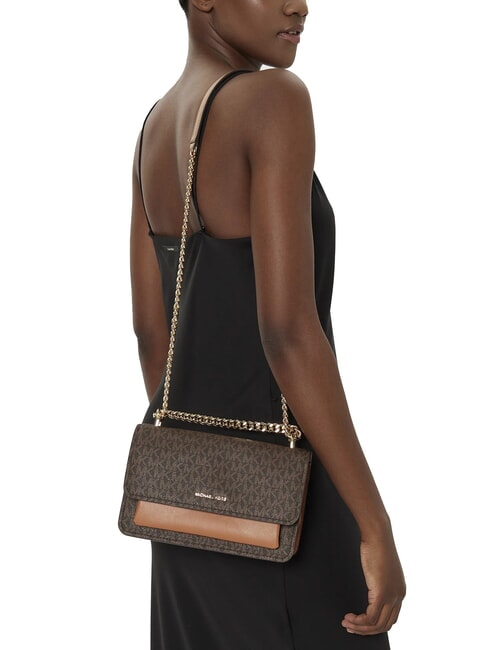 CLAIRE Bolso de hombro, bolso cruzado brn/bellota - Bolsos Mujer