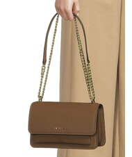 MICHAEL KORS CLAIRE Bolso bandolera de piel equipaje - Bolsos Mujer - 7