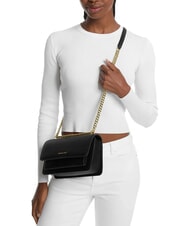 MICHAEL KORS CLAIRE Bolso bandolera de piel negro - Bolsos Mujer - 4