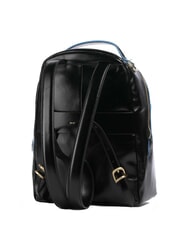 PIQUADRO BLUE SQUARE Mochila de cuero negro - Bolsos Mujer - 3