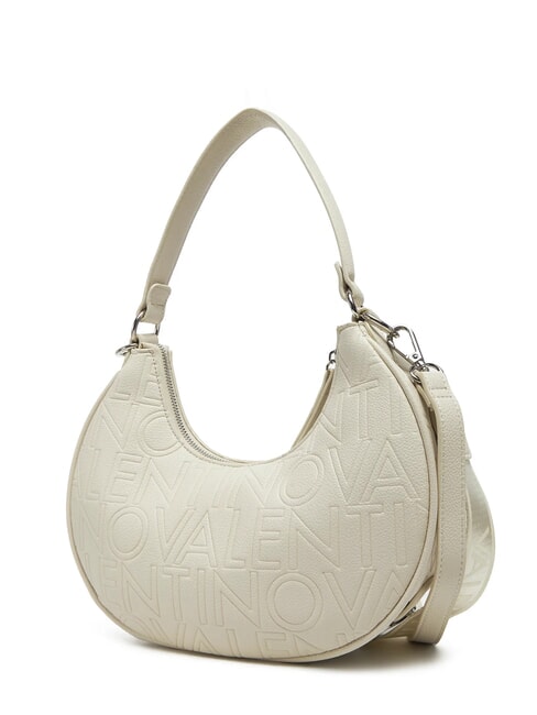 SHELBY Bolso bandolera con doble correa color crudo - Bolsos Mujer